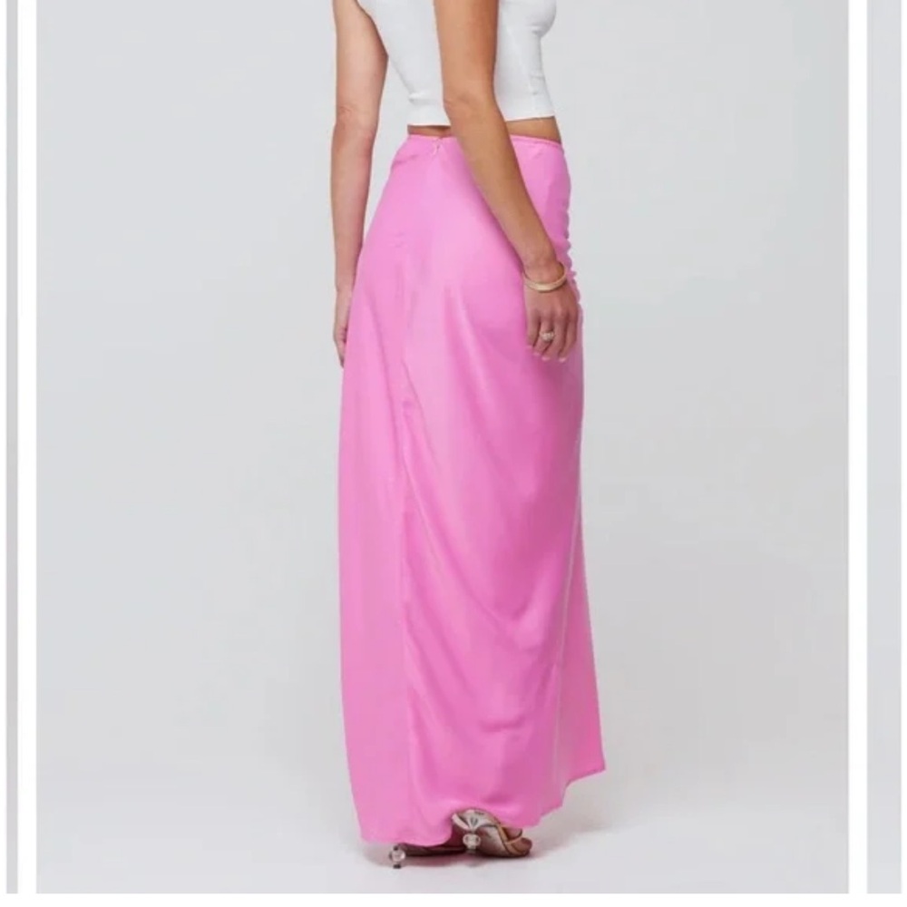 Resa Ziggy Pink Ruched Women's Skirt - Picture 2 of 2